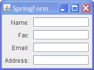 SpringLayout