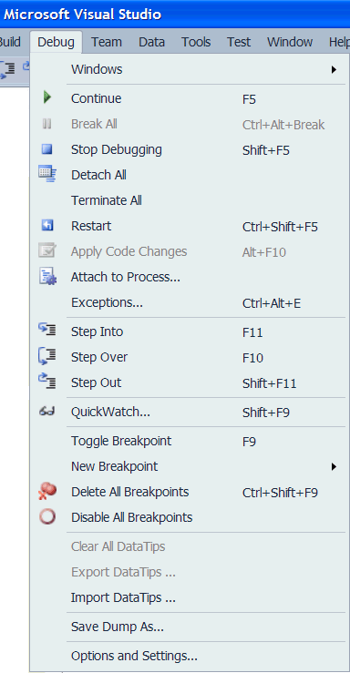 DebugMenu