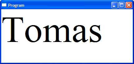 FontText