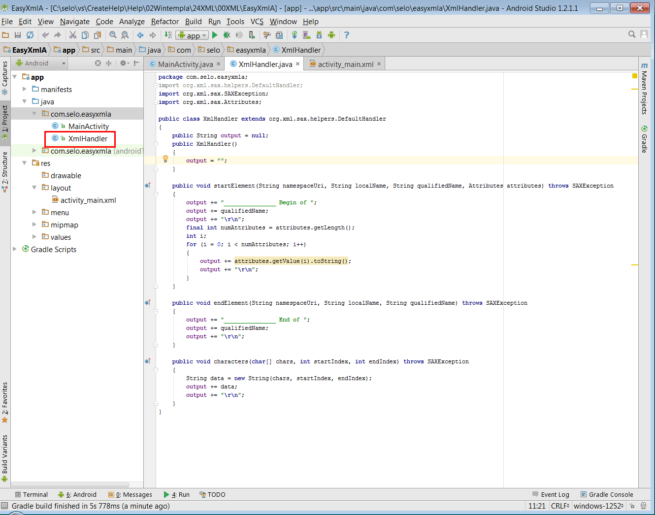 EasyXmlA_XmlHandler
