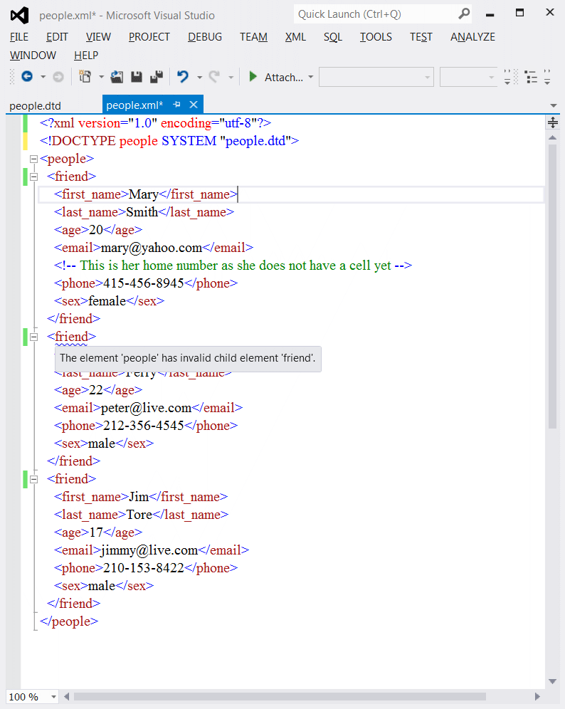 OneFriendXml