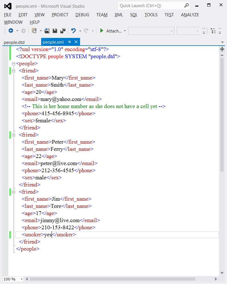 SmokerXml