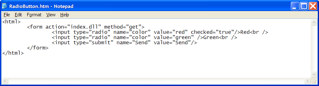 RadioButton