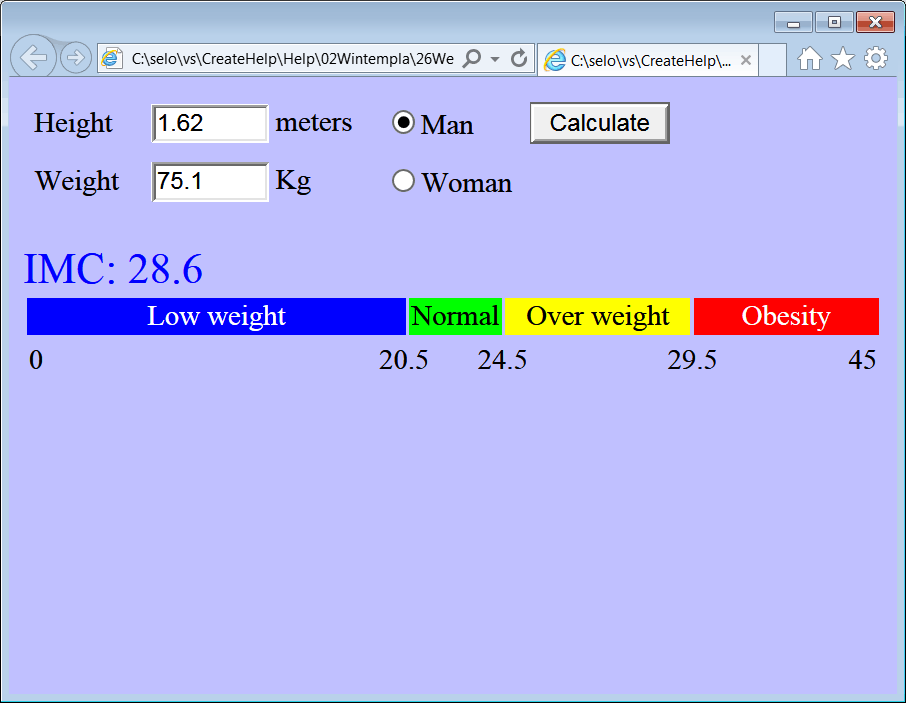CalculatorIMCRun1