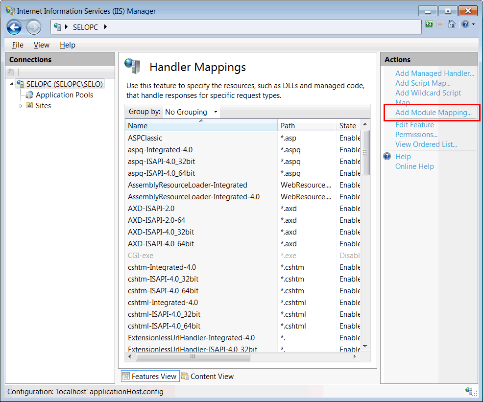 AddModuleMapping