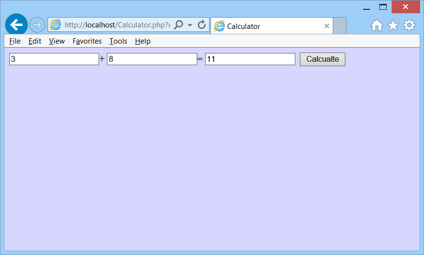 CalculatorRun