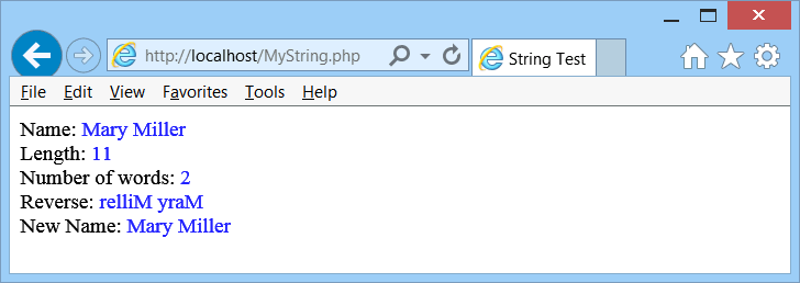 MyStringRun