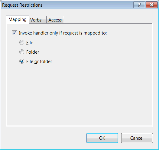 RequestRestrictions