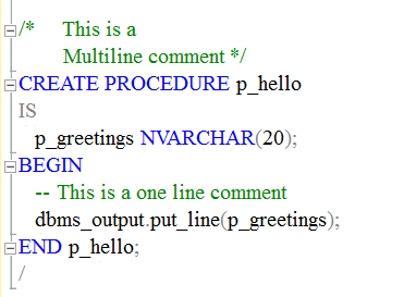 comments