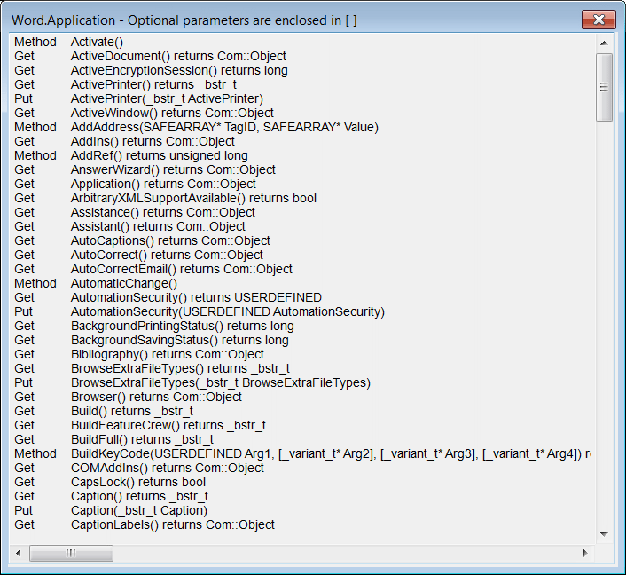 WordApplicationFunctions