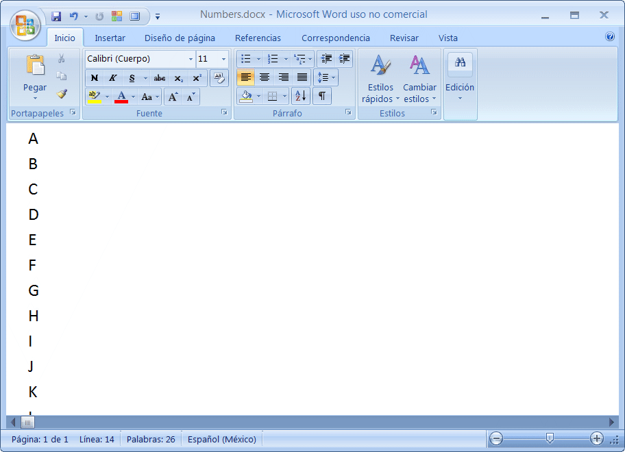 NumbersDocx