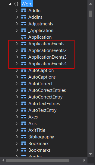 MsEventClassView