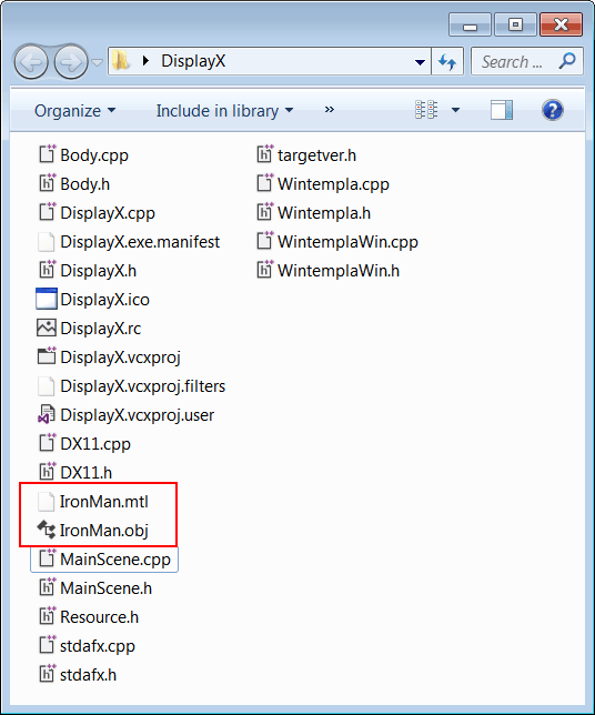 DisplayXFolder