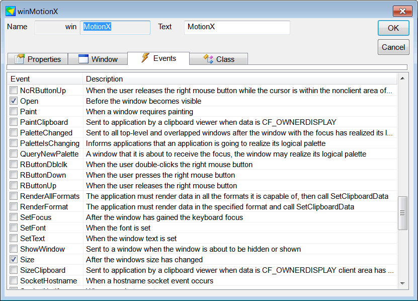 EventSize