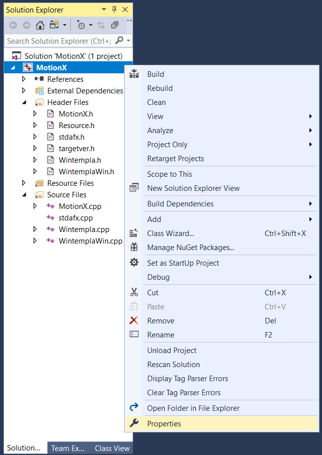 SolutionExplorer
