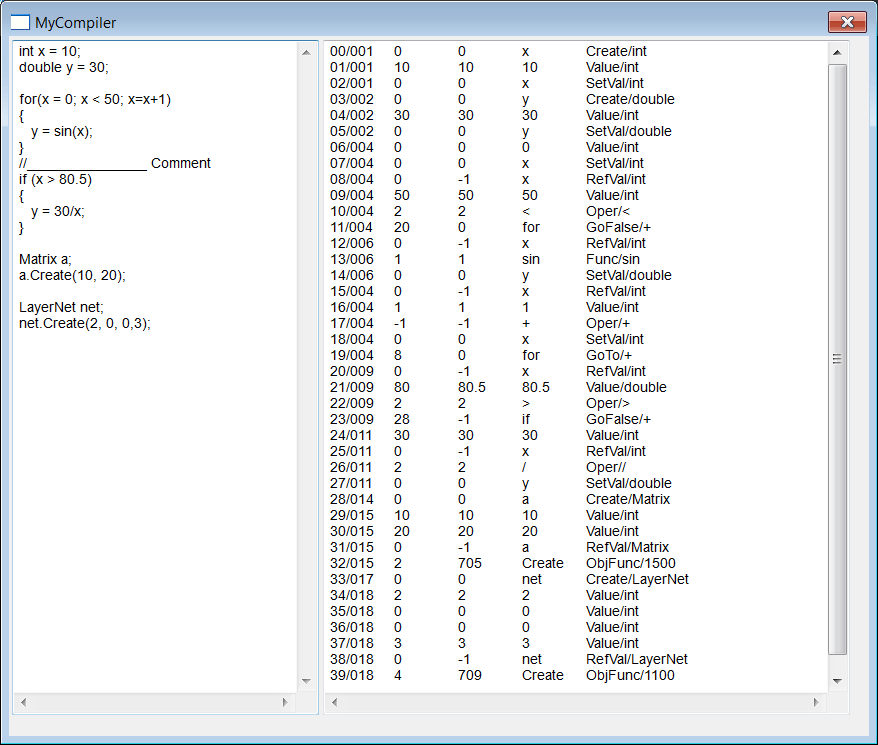 MyCompilerRun