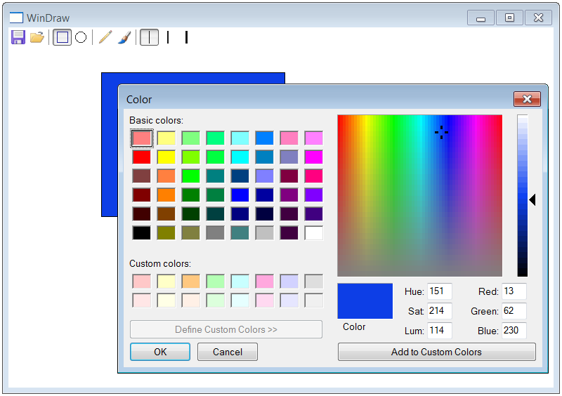 WinDrawChooseColor