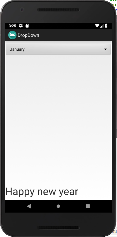 DropDownRun