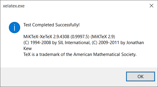 xelatex